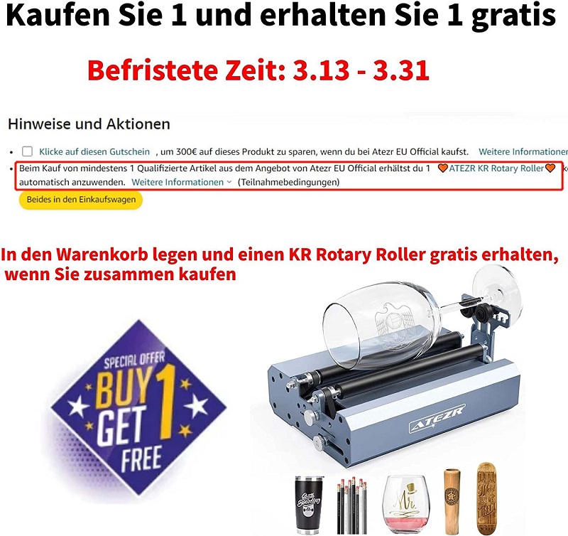 incisore laser Incisore Laser ATEZR P20 Plus 20W